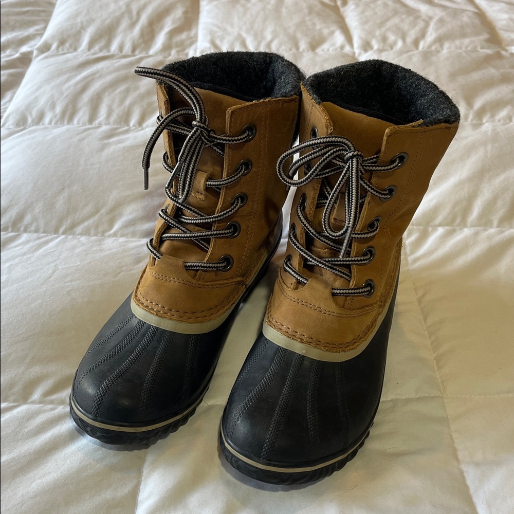 Sorel Short Duck Boots Ankle Booties - Picture 3 of 11